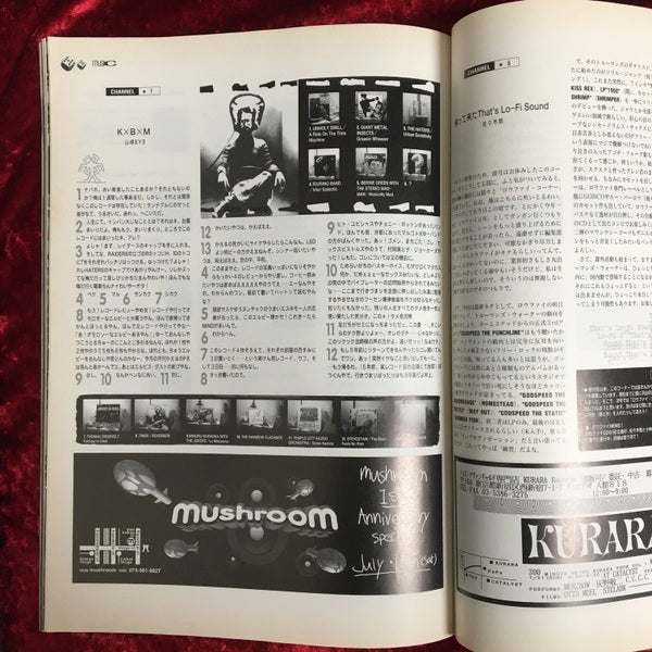 骰子DICE MAGAZINE ISSUE4, 1994 特集:合田佐和子ロングインタビュー ISSUE NO.4