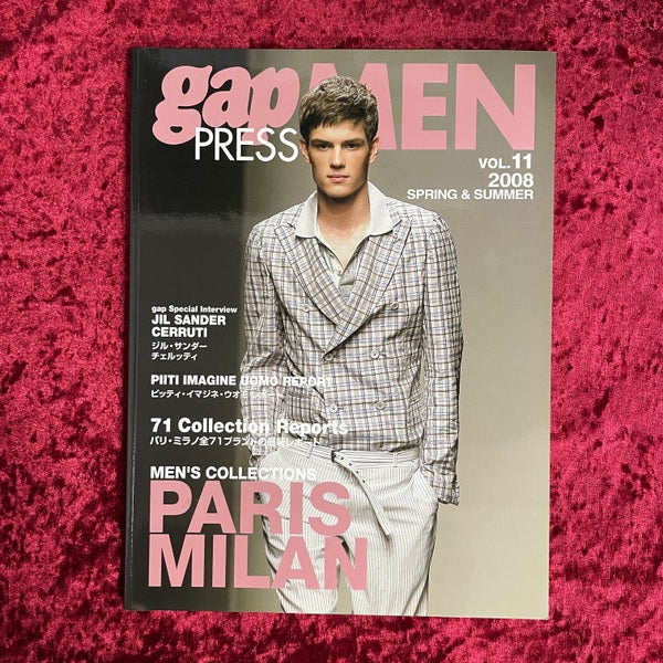 gap MEN PRESS vol.11 2008年 SPRING&SUMMER