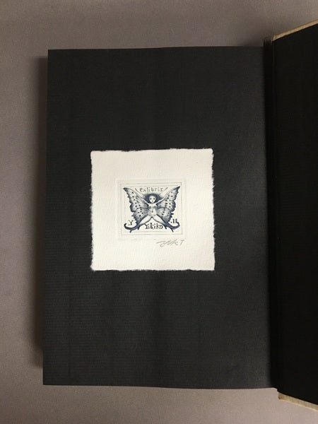 地下を旅して 中井英夫 【林由紀子蔵書票貼り付け】