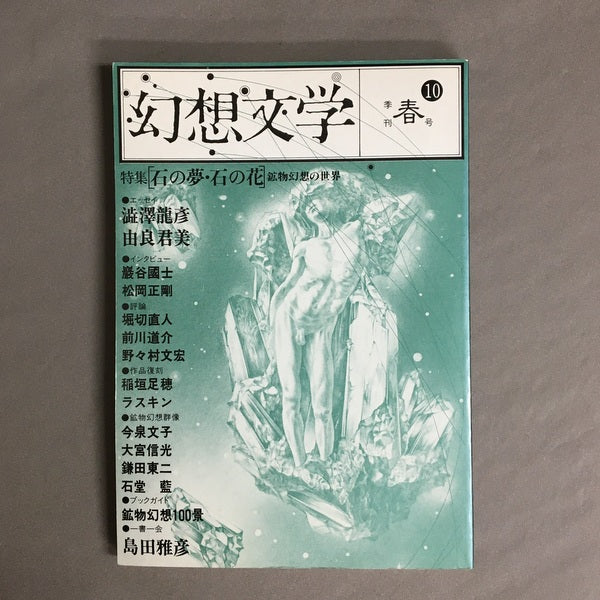 季刊 幻想文学 春 10号 特集:石の夢・石の花