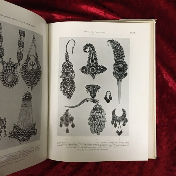 Indian Jewellery, Ornaments and Decorative Designs 洋書