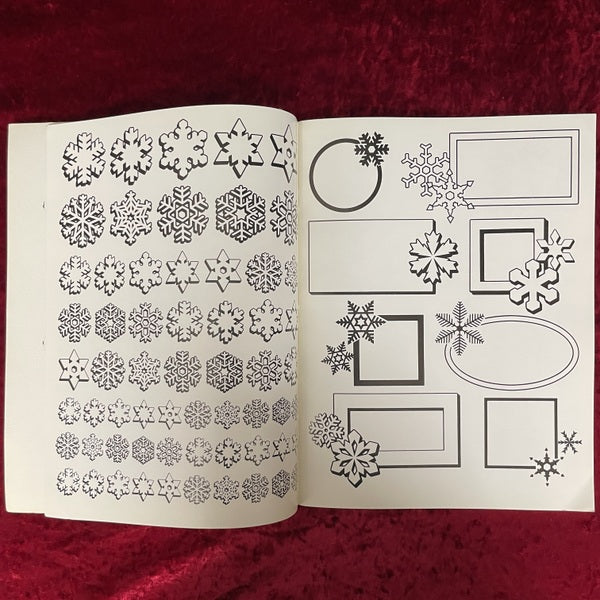 雪の結晶のデザイン : 誰でもすぐ使える <Dover clip-art series>