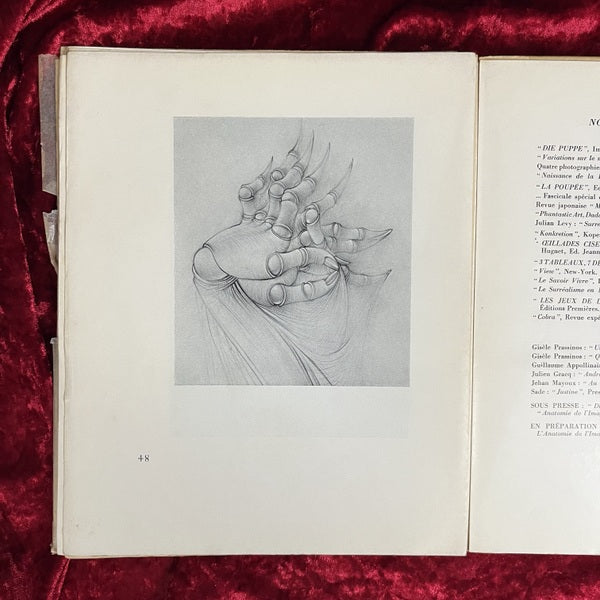 HANS BELLMER Vingt-cinq reproductions 1934-1950