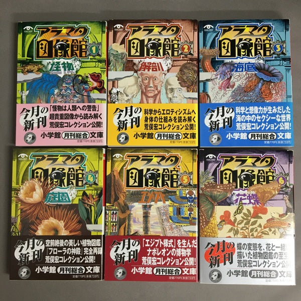 アラマタ図像館 全6冊揃 小学館文庫