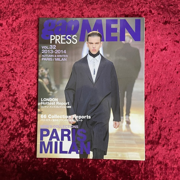 gap MEN PRESS vol.32 2013年-2014年 AUTUMN&WINTER