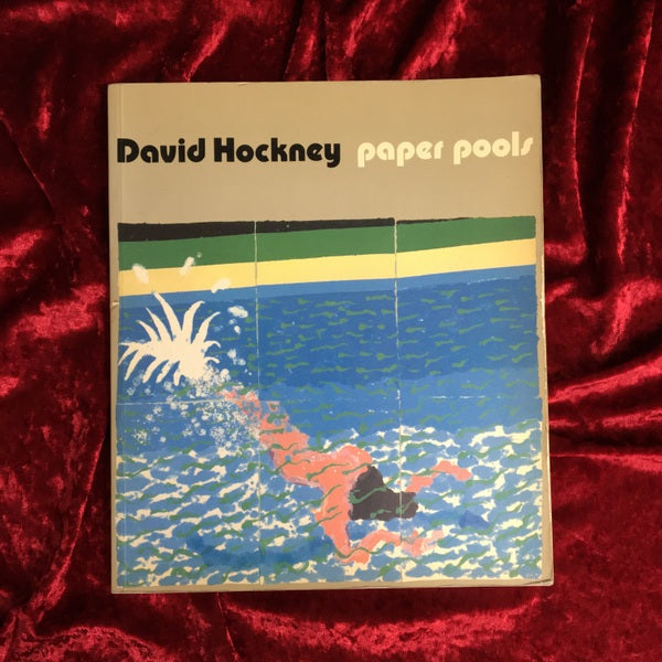 Paper pools David Hockney 洋書