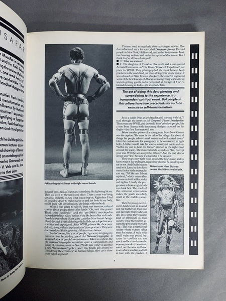 RE/SEARCH MODERN PRIMITIVES 雑誌リサーチ、モダン・プリミティヴズ 洋書