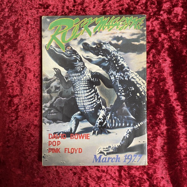 Rock magazine ロックマガジン VOL.7 1977 3月