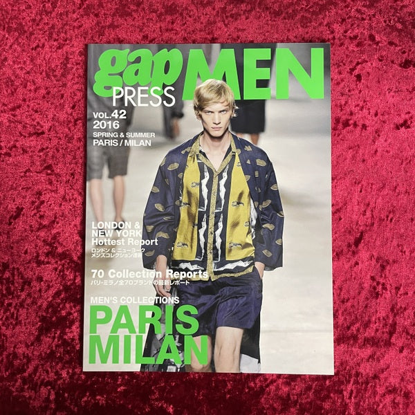 gap MEN PRESS vol.42 2016年 SPRING＆SUMMER – 古書ドリス
