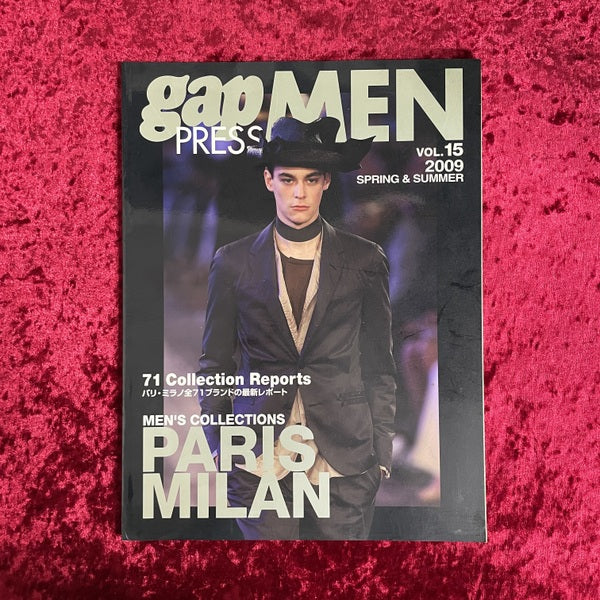gap MEN PRESS vol.15 2009年 SPRING&SUMMER