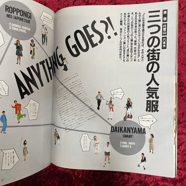 TOKYO IN & OUT(インアンドアウト)東京流行受信機 vol.1(創刊号)~vol.3 3冊セット 1984年
