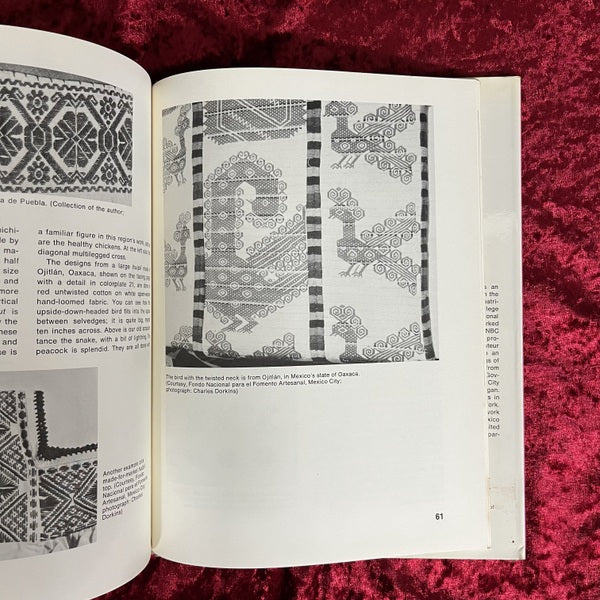 The Embroidery of Mexico and Guatemala 洋書