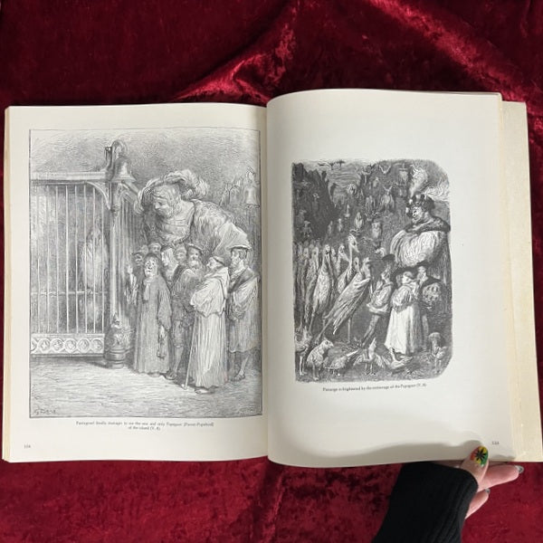 Doré's illustrations for Rabelais : a selection of 252 illustrations 洋書