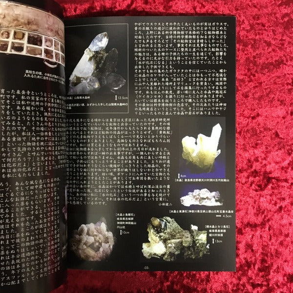 Flowers inside the earth-from the mineral specimens of Kenji Kobayashi 小林健二