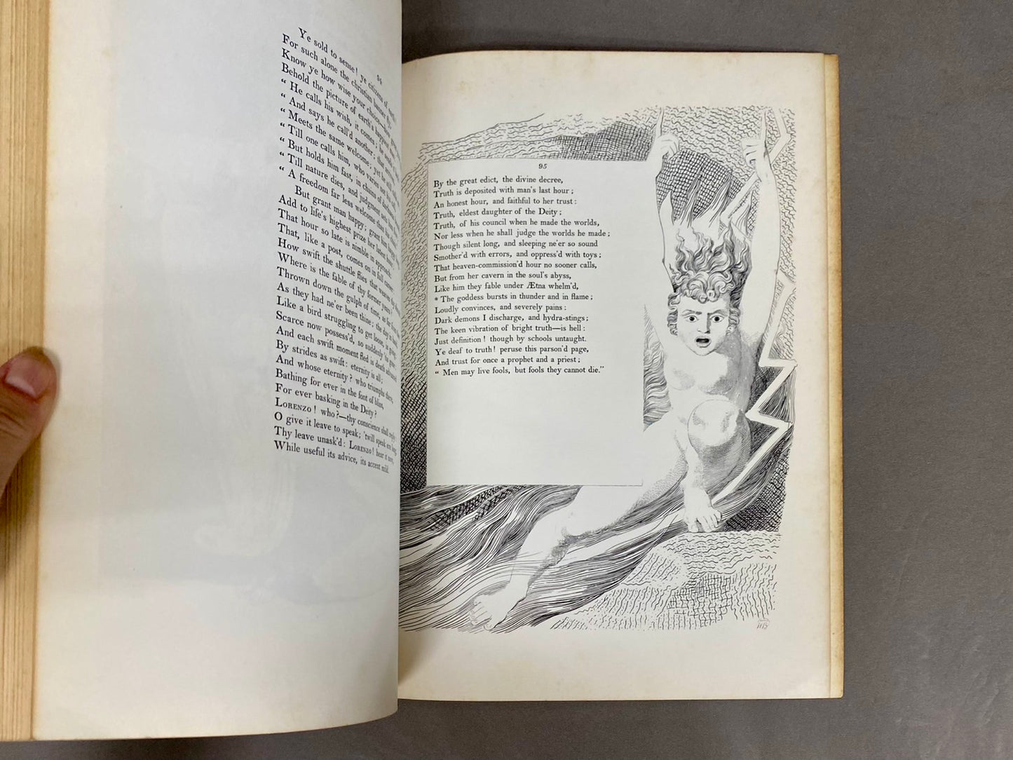 NIGHT THOUGHTS or, the complaint and the consolation 著:エドワード・ヤング 挿画:ウィリアム・ブレイク