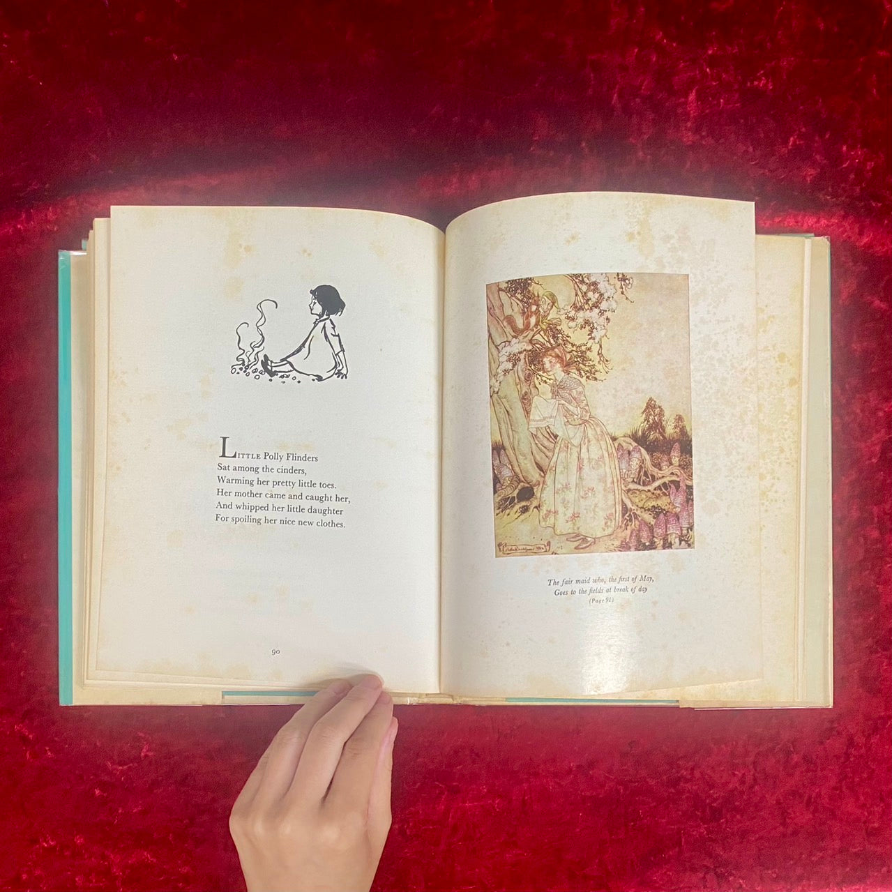 Mother Goose Nursery Rhymes 洋書