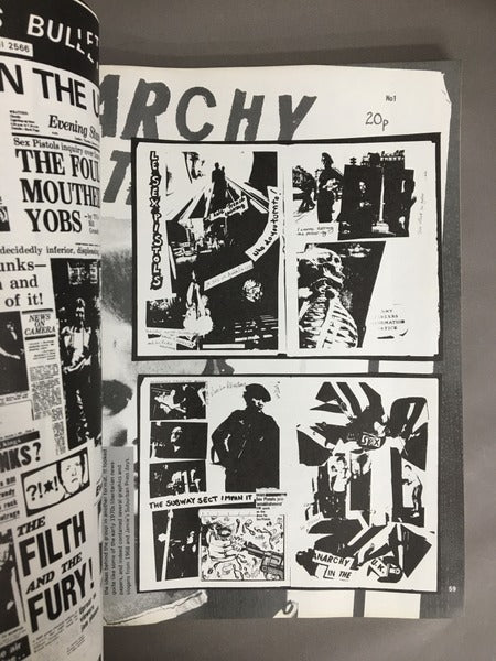 UP THEY RISE the incomplete works of JAMIE REID ジェイミー・リードによるパンクのデザイン 洋書