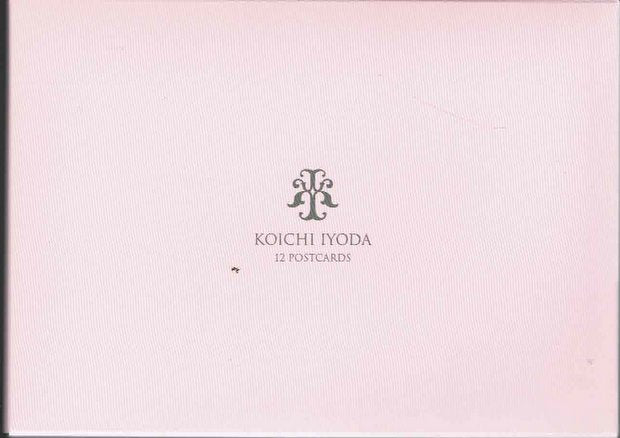 伊豫田晃一 ポストカード12枚セット:第三集「薔薇の肖像」(ピンクのケース)