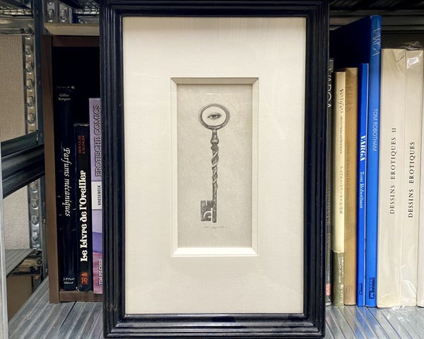 伊豫田晃一さんの鉛筆画『Doris』