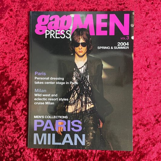 【入荷案内】『gap press MEN』VOL.3（2004年）〜 VOL.49（2017-2018AW）不揃
