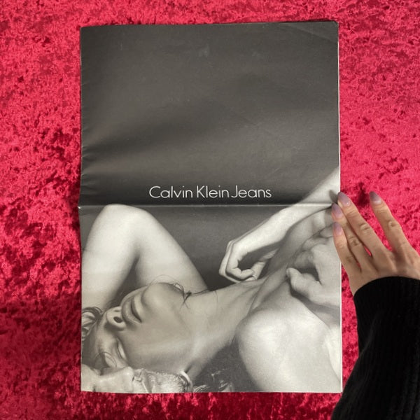CALVIN KLEIN JEANS" CATALOG, PHOTOGRAPHY BY BRUCE WEBER　カルバン・クライン
