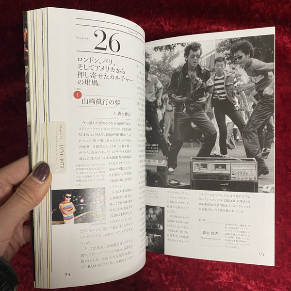 日本現代服飾文化史　ジャパンファッションクロニクルインサイトガイド　1945-2021