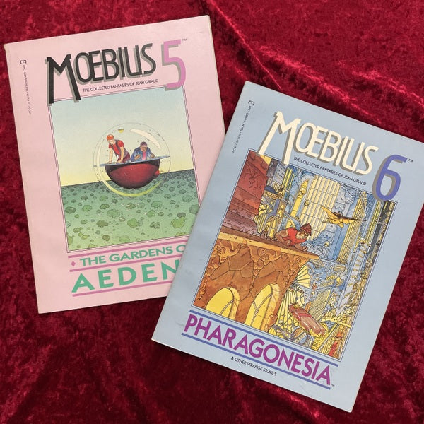MOEBIUS　THE COLLECTED FANTASIES OF JEAN GIRAUD VOL.1～VOL.6 洋書 6冊セット メビウス　ジャン・ジロー vol.1～vol.6　6冊セット