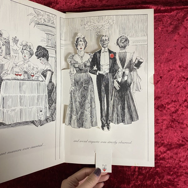 The Naughty Nineties: A Saucy Pop-Up Book for Adults Only 洋書