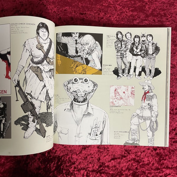 KABA : Otomo Katsuhiro artwork 1971-1989 illustration collection　大友克洋第一画集