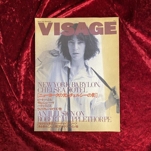 VISAGE　vol.2 ［チェルシーの時代］特集　NOV.1988　MEN'S BIGI MAGAZINE