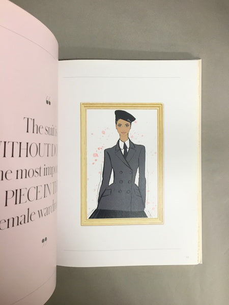 CHRISTIAN DIOR the illustrated world of a fashion master　ディオールの絵本　洋書