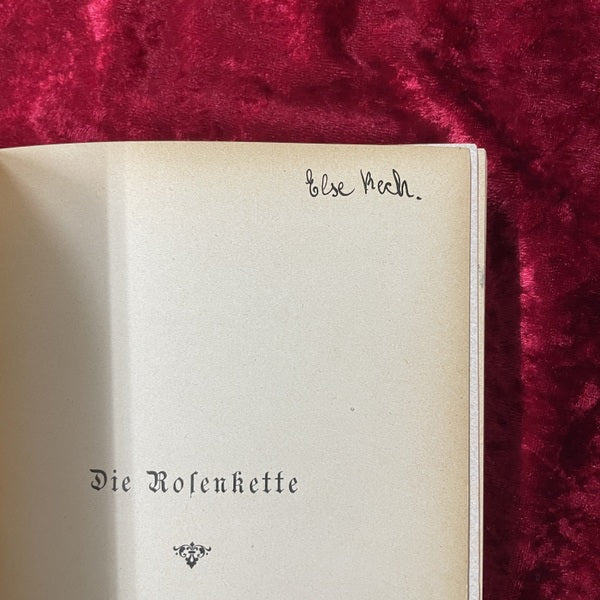 DIE ROSENKETTE (薔薇の鎖)　アンティーク　洋古書　