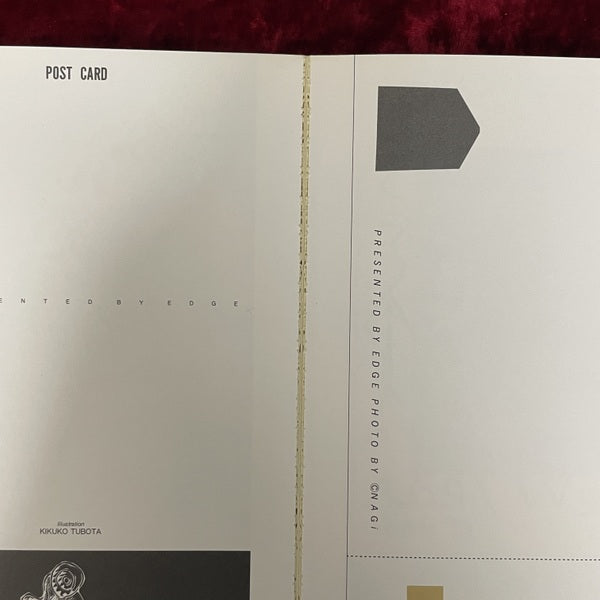 EDGE（1987年新年号No.14）　エッジ　POST CARD ISSUE / FASHIONABLE PICTURE MAGAZINE