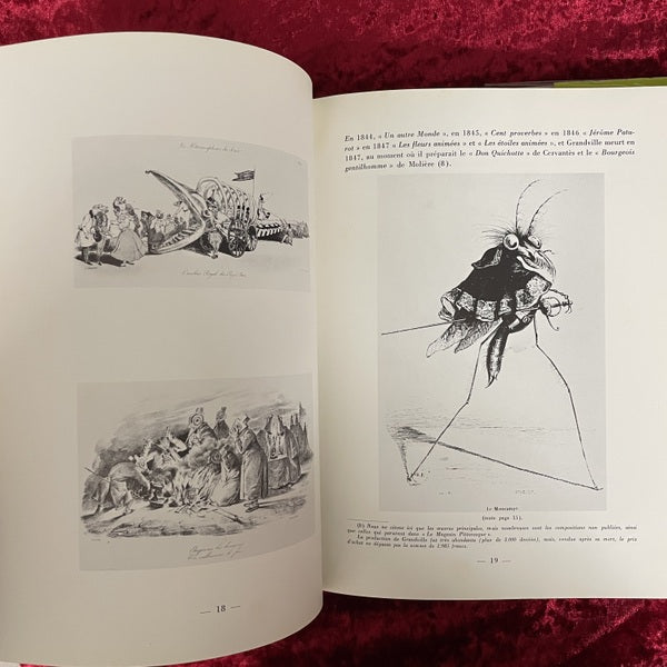 J.J. Grandville: Revolutionnaire et Precurseur de l'art du mouvement　洋書