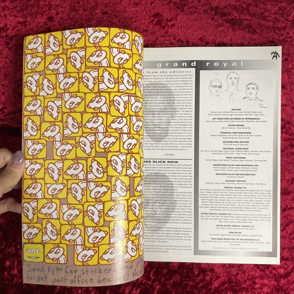 GRAND ROYAL Issue #2 1995-1996　洋書