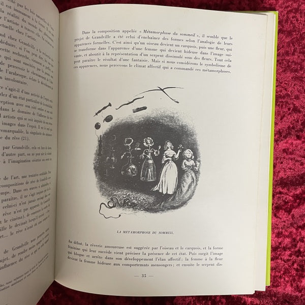 J.J. Grandville: Revolutionnaire et Precurseur de l'art du mouvement　洋書