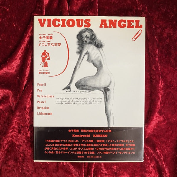 よこしまな天使   VICIOUS ANGEL 金子國義　署名・落款入り