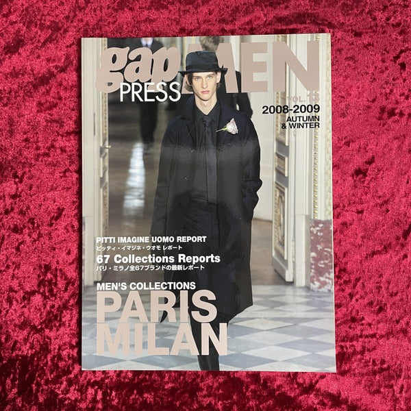 gap MEN PRESS vol.13 2008年-2009年 AUTUMN＆WINTER