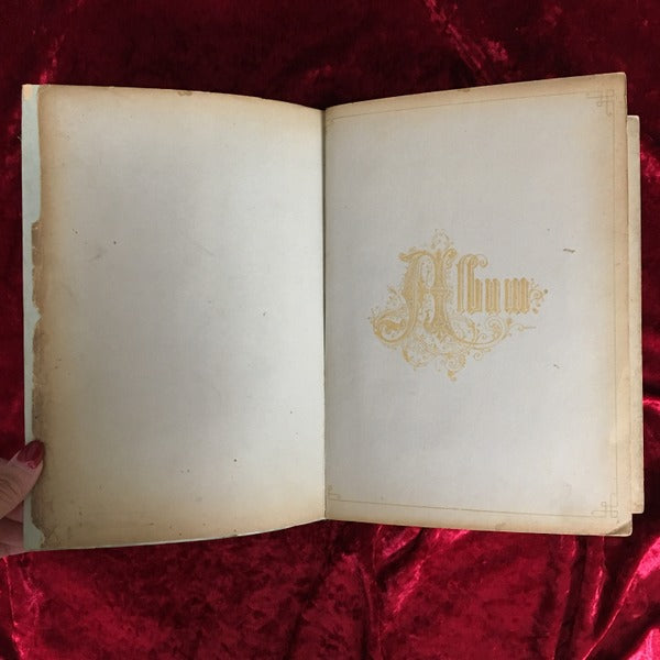 西洋アンティークのフォトアルバム２