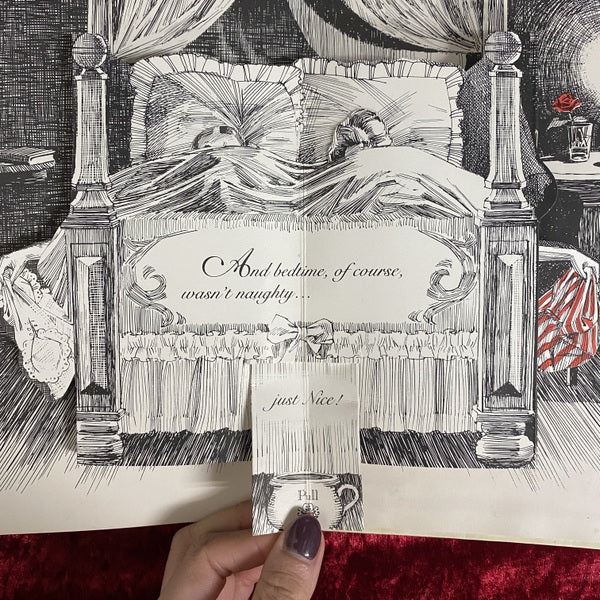 The Naughty Nineties: A Saucy Pop-Up Book for Adults Only 洋書