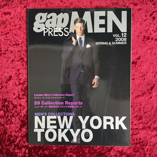 gap MEN PRESS vol.12 2008年 SPRING＆SUMMER