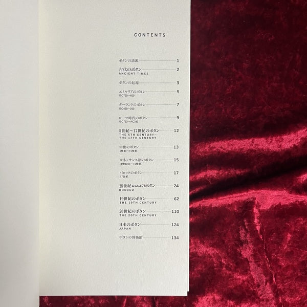 BUTTON STORY　 ボタン文化史