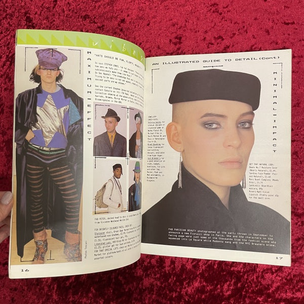 i-D アイディー 1984年3月/4月号（通巻NO.15） sex sense　洋書