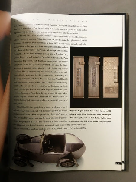 ALFRED DUNHILL　one hundred years and more　ダンヒルの100年　洋書