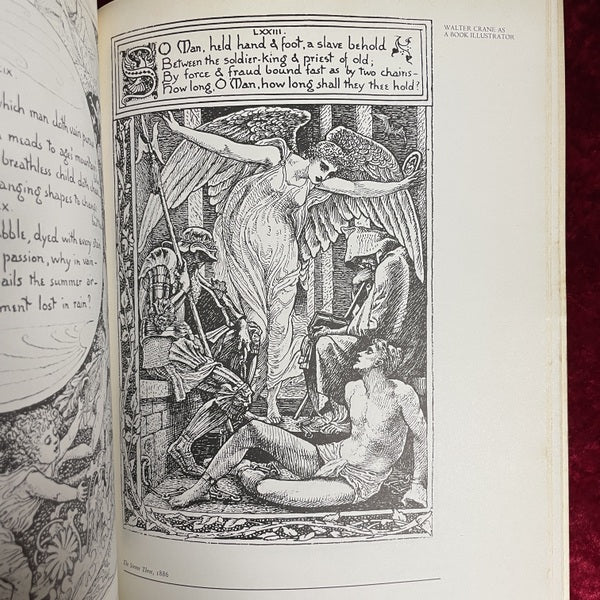Walter Crane as a book illustrator ウォルター・クレイン　洋書　
