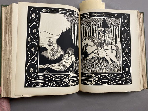 アーサー王の死　LE MORTE D'ARTHUR Sir Thomas Malory / Aubrey Beardsley　林由紀子蔵書票貼付