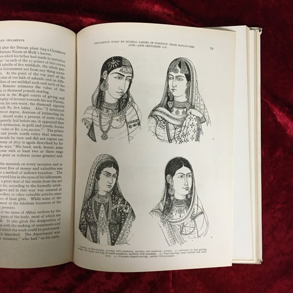Indian Jewellery, Ornaments and Decorative Designs　洋書
