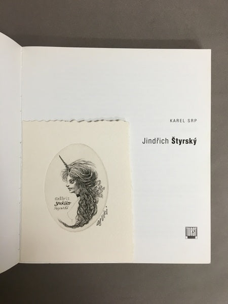 Jindřich Štyrský　インジフ・シュティルスキー　洋書　林由紀子さんの蔵書票入り