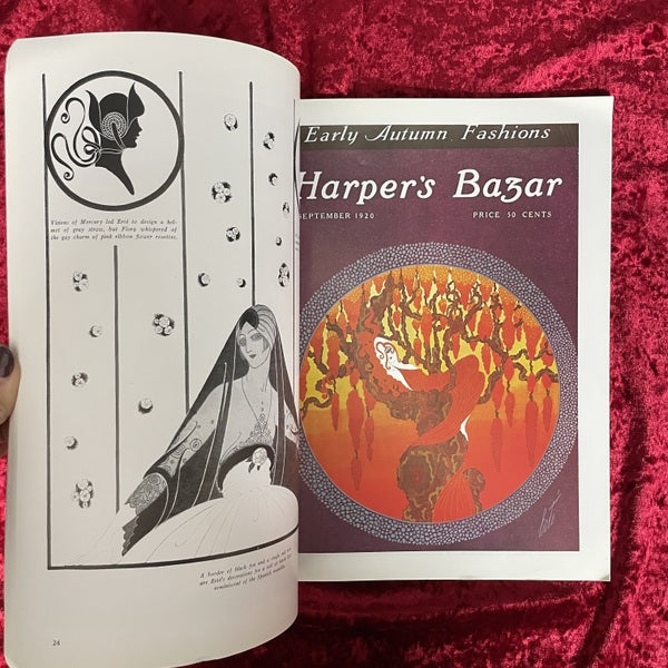 Erté's Fashion Designs 　218 illustrations from "Harper's bazar," 1918-1932　洋書