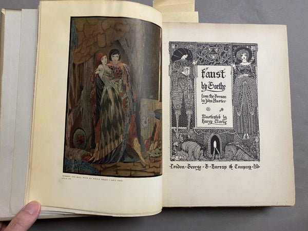 ファウスト　Goethe's Faust with Illustrations by Harry Clarke